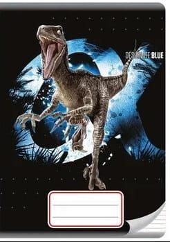 Beniamin Zeszyt W Formacie A5 16 Kartek Z Nadrukiem Jurassic Park W Trzy Linie Mix Wzorów