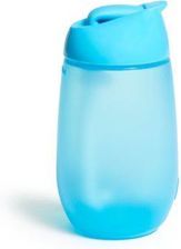 Munchkin Simple Clean 296Ml Butelka Dla Dziecka Ze Słomką Blue 12 M+