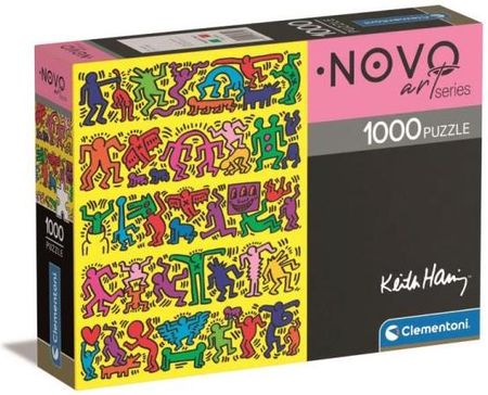 Clementoni Puzzle 1000El Compact Art Collection Keith Haring 39755