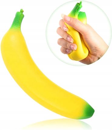 Perfect Gniotek Antystresowy Banan Piankowy Owoc Prank