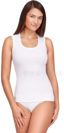 Bluzka - damska,100% bawełna ,szerokie ramiączko ,rózne kolory  (Biały, L/42)