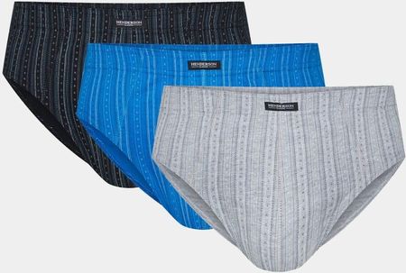 Slipy męskie 3 szt, czarne,białe,gładkie i  z wzorem,100%  bawełna  (Czarny, XXL - 7) - zdjęcie 2