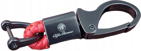 Brelok do kluczy Alfa Romeo pierścienie Red