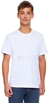 Podkoszulek młodzieżowy  T-shirt (Biały, 146)