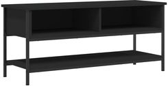 vidaXL Szafka Pod Tv Czarna 100X35X45 Cm Materiał Drewnopochodny