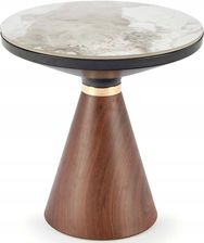 Zdjęcie Halmar Ława Okrągła 50Cm Genesis S Marmur Orzech - Ostróda