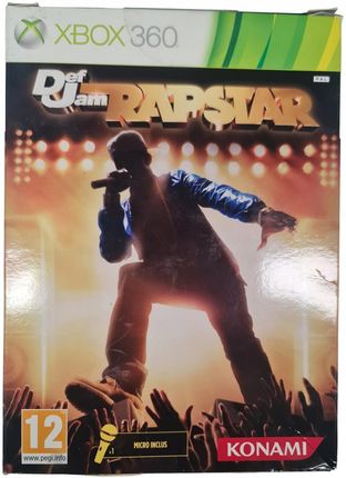 Def Jam Rapstar + mikrofon (Gra Xbox 360)