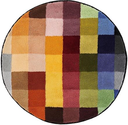 Kleine Wolke Cubetto - Dywan kąpielowy kolorowy 90 cm rund 8821148528