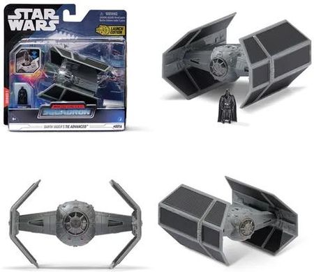 STAR WARS Pojazd TIE ADVANCED + figurka JAZWARES SWJ0016