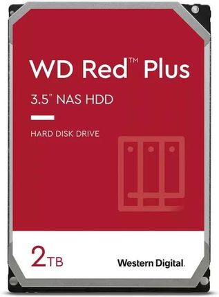 Western Digital Red Plus WD20EFPX dysk twardy 3.5" 2 TB SATA