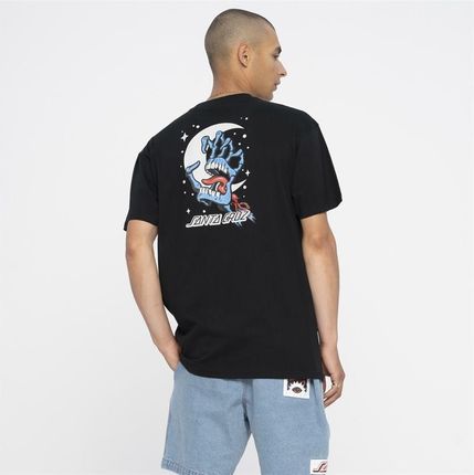 koszulka SANTA CRUZ - Cosmic Bone Hand T-Shirt Black (BLACK) rozmiar: M