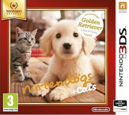 Nintendogs + Cats Golden Retriever & Friends (Nintendo Selects) (Gra 3DS)