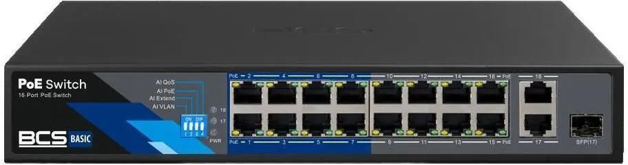 фото Комутатор Smart BCS B-SP1602G-1SFP 2