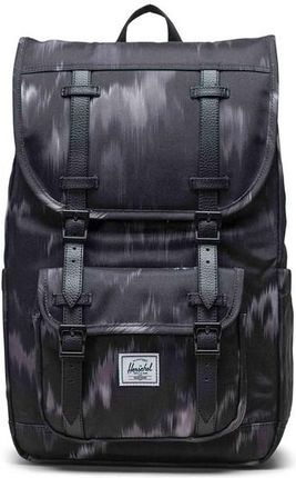 plecak HERSCHEL - Herschel Little America Mid Backpack Blurred Ikat Black (05886) rozmiar: OS