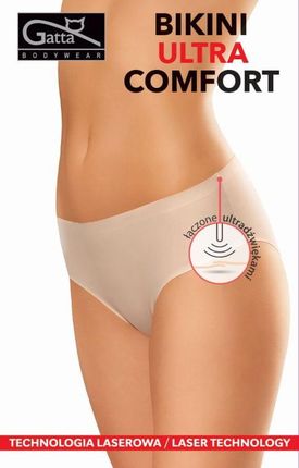 Figi Bikini Ultra Comfort Gatta (Nero, L)