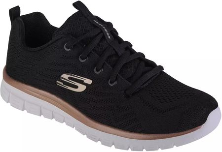 buty sneakers damskie Skechers Graceful-Get Connected 12615-BKGD