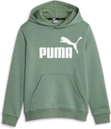 Bluza z kapturem chłopięca Puma ESS BIG LOGO FL zielona 58696545