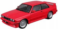 Zdjęcie Bburago Bmw M3 E30 1988 1:24 Model 18 21100 1821100RD - Sępopol