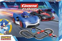 Zdjęcie Carrera GO!!! - Tor samochodowy ze skocznią 4,3 m Sonic + 2 samochody 63520 - Koziegłowy