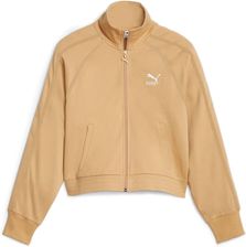 Bluza damska Puma T7 beżowa 62146484