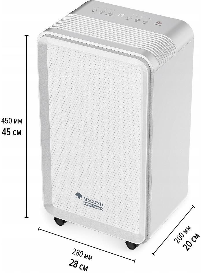 фото Осушувач повітря Mycond Roomer Smart 12 (MCDHRMS12)