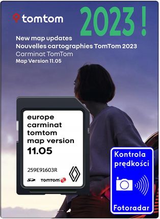 Renault Mapa Carminat Tomtom 11.05 2023/2024 Pl