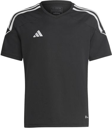 Koszulka chłopięca adidas TIRO23 JERSEY czarna HR4617