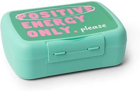 Amuse Lunchbox z przegródką Positive + naklejki