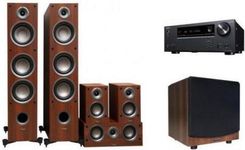ONKYO TX-NR6100 + TAGA HARMONY TAV-607F + TSW-80 (5.1) walnut