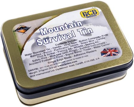 Bcb Zestaw Przetrwania Mountain Survival Tin