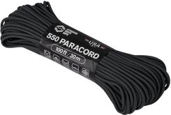 Zdjęcie Atwood Rope Mfg Linka 550 Paracord 30m Czarna - Wołów