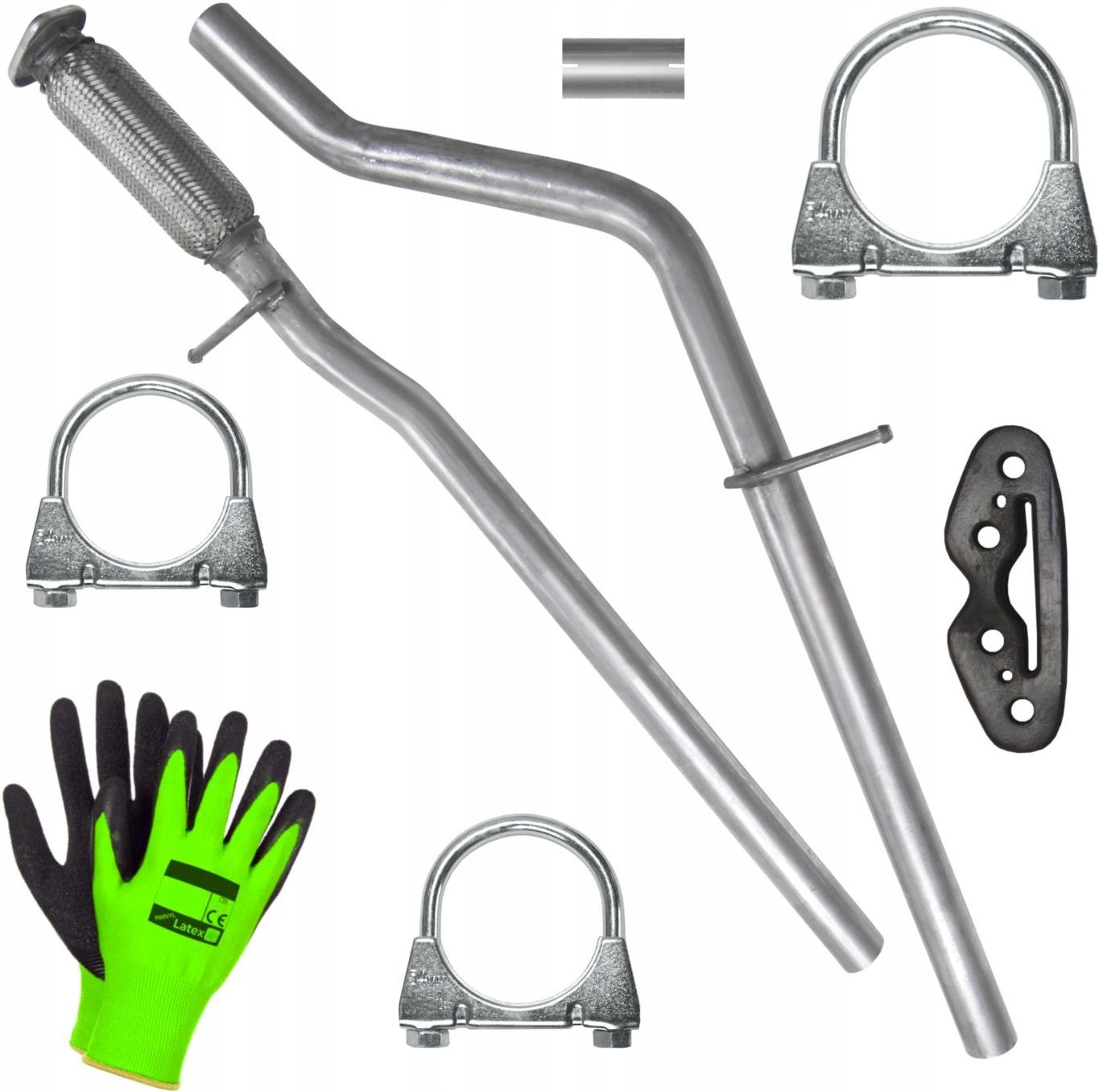 Echappement Inoxcar Silencieux Arrière 1X80 FIAT PUNTO Type 176 90 1.2