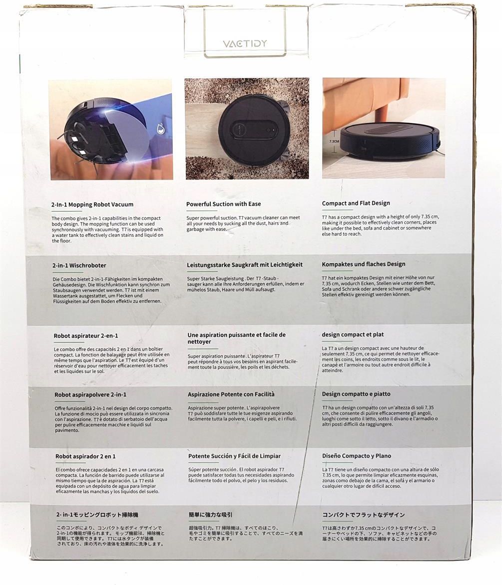 ヴァクティデイ VACTIDYロボット掃除機 Nimble T7 VACTIDY ロボット