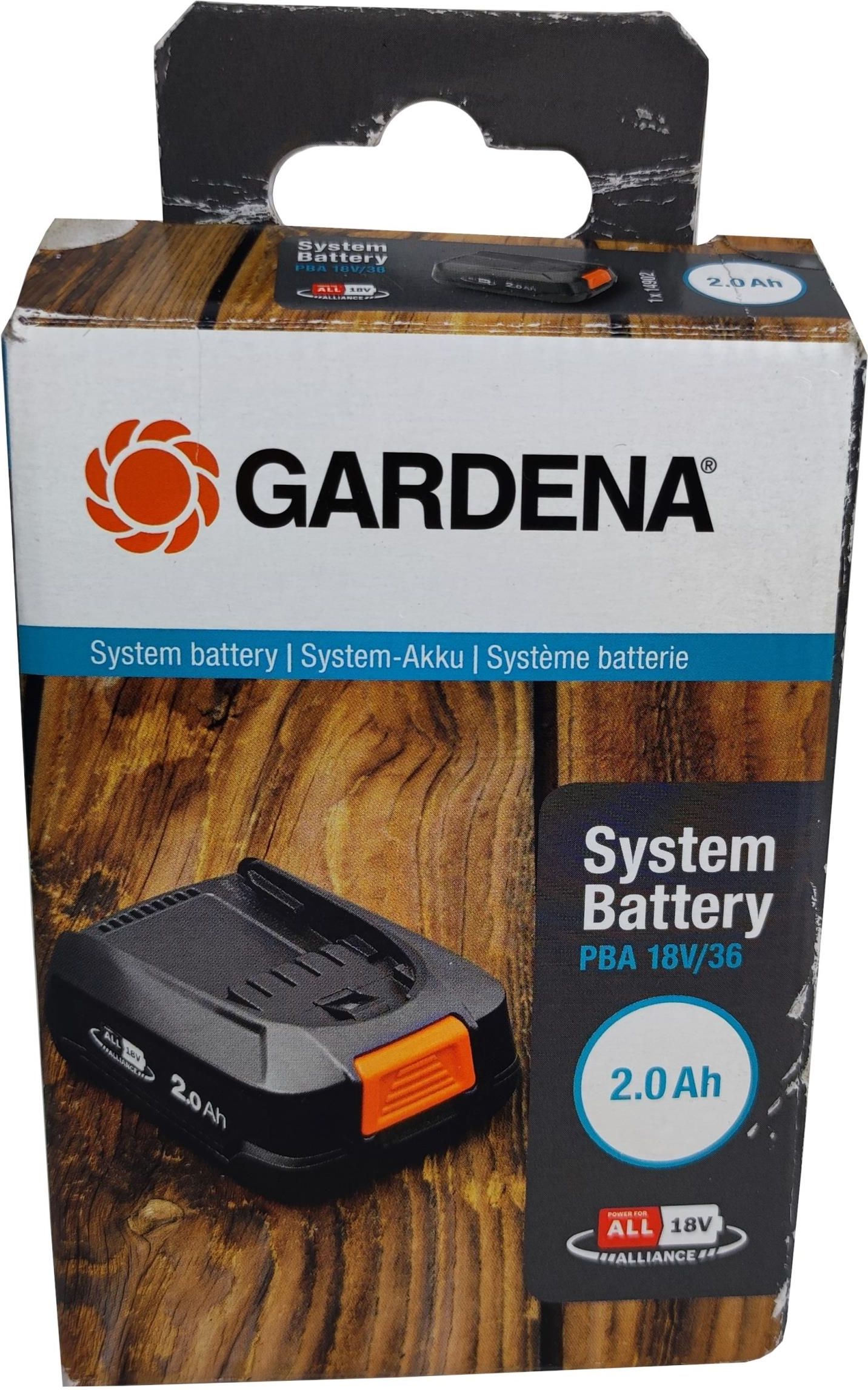 GARDENA Starter-Kit P4A PBA 18V/45 AL 1830 CV, 1 Set - Deutschland