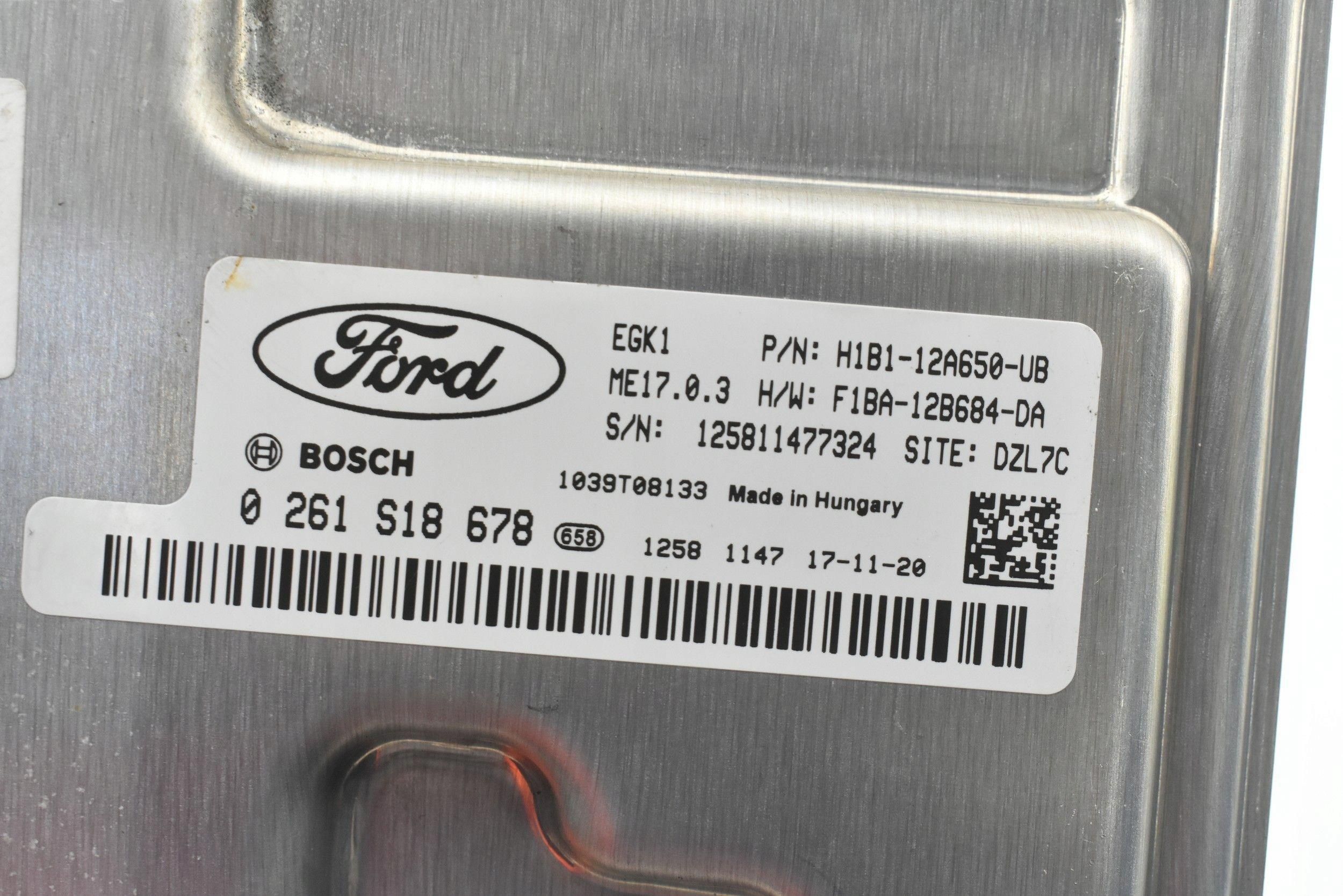 Ford Oe Komputer Silnika Wtyczki H1B1 12A650 Ub Fiesta Mk8 - Opinie i ...