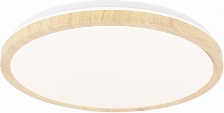Candelux Lampa Sufitowa Gandava Plafon 24W Led Biało Drewniany 4000K (1475253)