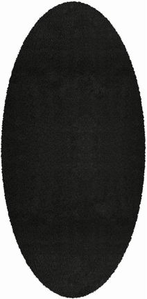 Kleine Wolke Cony - Oval Dywan kąpielowy czarny 60x110 cm 9150926348