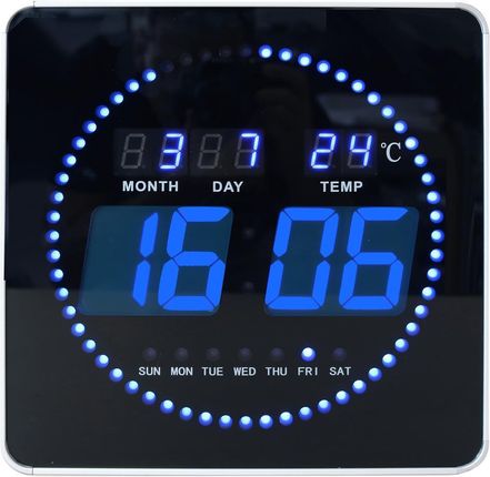 Unilux Flo LED clock black (400124566)