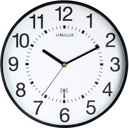 Unilux Maxi Wave Clock black (400094564)