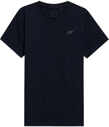 4F Koszulka T-Shirt Ttshm536 Ciemny Granat