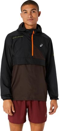 Męska Kurtka przejściowa Asics Fujitrail Anorak 2011C382-600 – Czarny