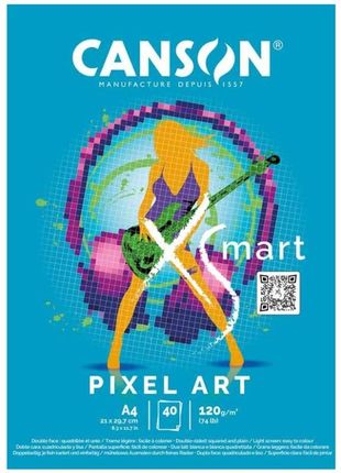 Blok Canson Xsmart Pixel Art A4 150 G 40 Ark.