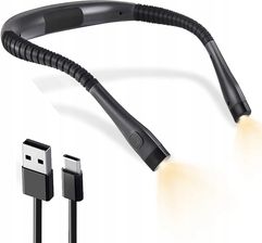 Lampka Do Czytania Na Szyję Led Akumulator Usb