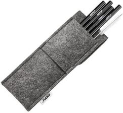 Zdjęcie Gefu Zestaw 4 Czarnych Słomek 18cm + Etui Future - Strzegom