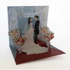 Zdjęcie Up With Paper Kartka Pocztowa 3D Ślub - Pniewy