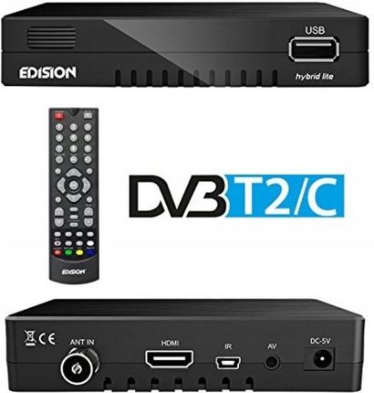 Tuner DVB-T2 Edision Progressiv Hybrid Lite E10320