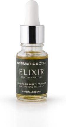 Hipoalergiczna oliwka do paznokci i skórek Elixir - 95% olejków organicznych 10ml
