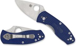 Zdjęcie Spyderco Inc. Nóż Ambitious Lightweight Blue Frn Satin Plain Cpm S35Vn C148Pbl - Warszawa