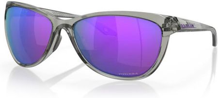 Oakley Okulary przeciwsłoneczne PASQUE Grey Ink, Prizm Violet OO9222-04