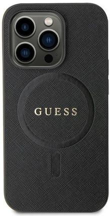 Guess Guhmp13Lpsahmck Iphone 13 Pro 6 1" Czarny Black Hardcase Saffiano Magsafe